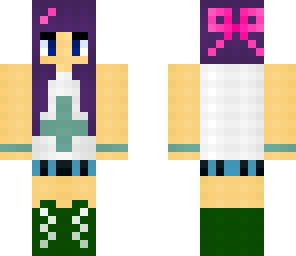 punk girl purple