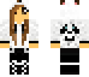 edited panda girl