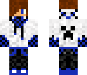 cool blue creeper guy