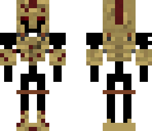 bloody gladiator skeleton