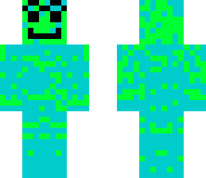 crazy alien with face