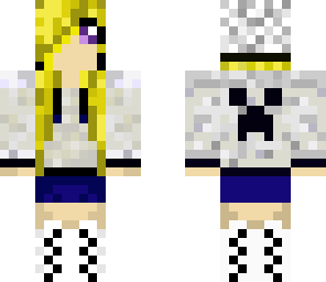 girl creeper white