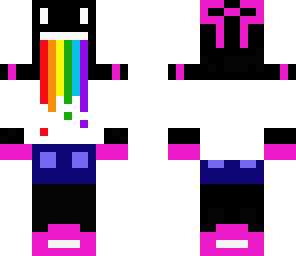 rainbow girl