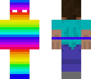 rainbow herobrine