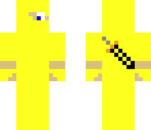 skyarmy ninja with butter sword