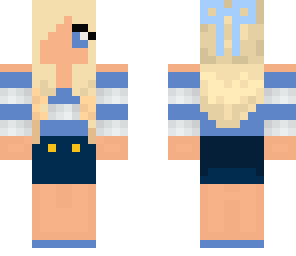 blue girl