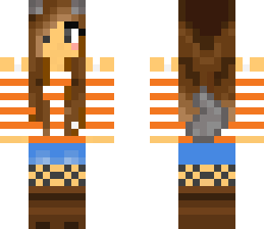 my try at a wolf girl