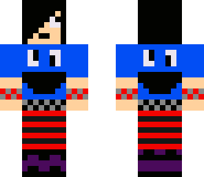 emo cookie monster kid