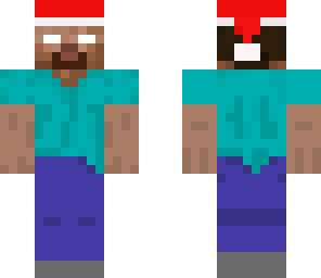 nerobrine with santa hat