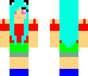 colored neko skin