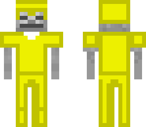 skeleton with gold armor