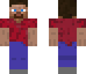 steve with red t shirt