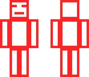man in red