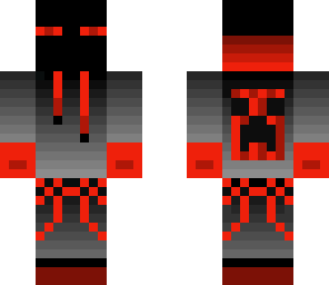 red enderman with beats