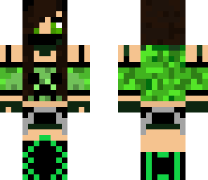 creeper ninja girl