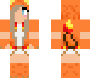 charmander girl unfinished