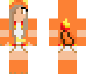 cute charmander girl