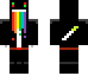 rainbow suit