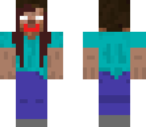 herobrine in a girl form