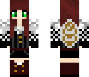 goth girl with red hair