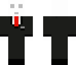 slender mans face