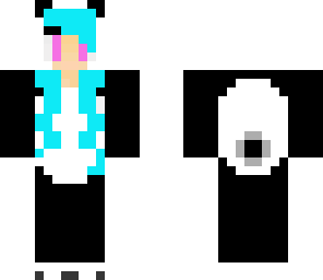 blue panda