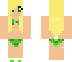 emerald bikini