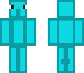diamond block man 