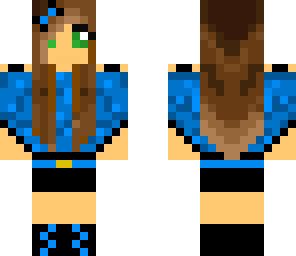 blue girl