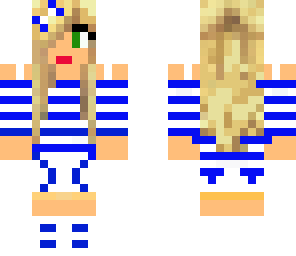 cute girl blue original