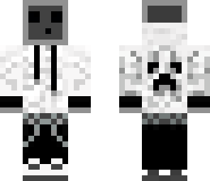 black and white slim
