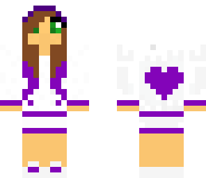 edited purple girl