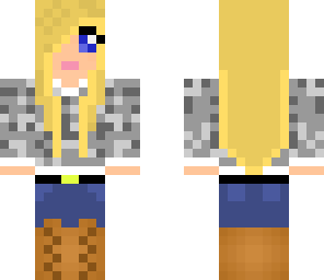 winter girl without beanie