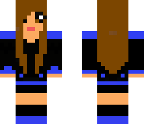 pretty blue girl