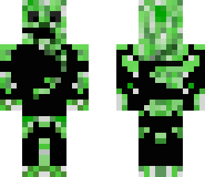 creeper mit kaputtem anzug