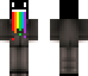 puking rainbows suit