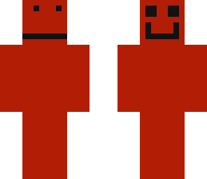 the maeny faced red man