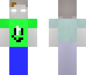 green shirt herobrine