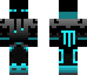 mantis619's endermen blue techno