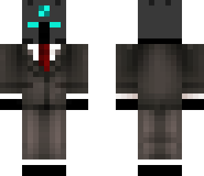 diamond warrior in a suit