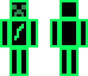 green lightning creeper