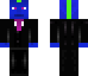 blue man