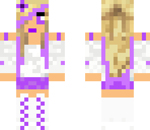 purplee girl
