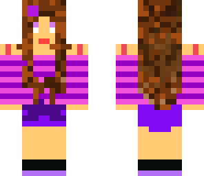 purple girl