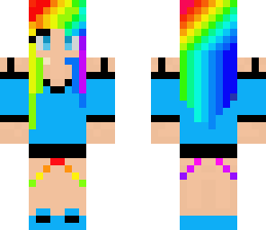 rainbow girl