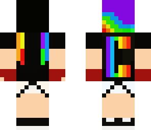 rainbow girl