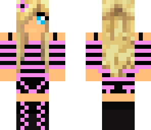 pink headphone girl