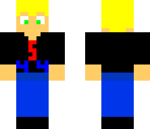 normal blond boy