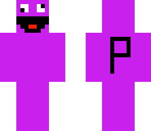 crazy purple guy
