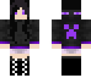ender girl -black head-